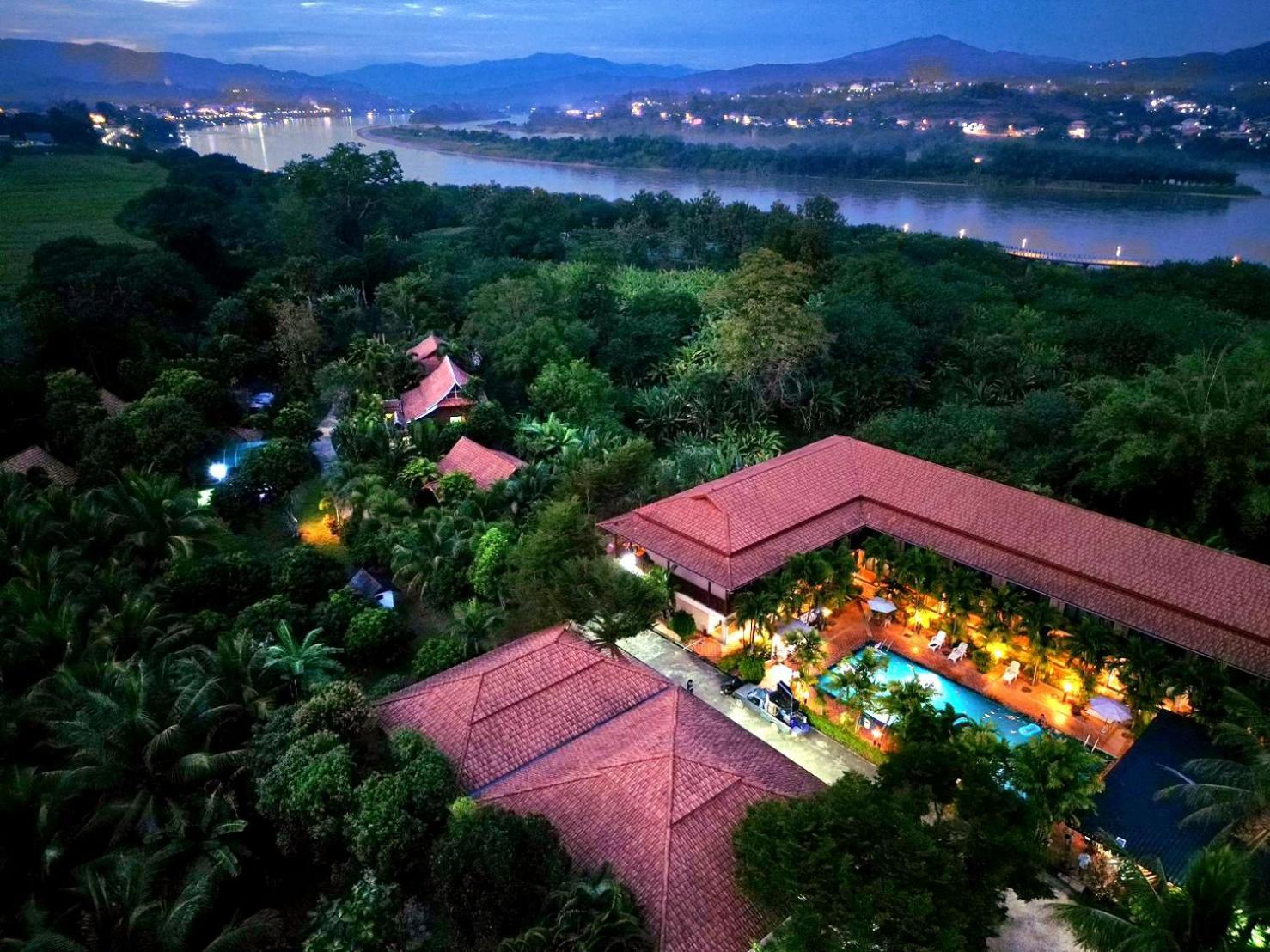 צ'יאנג קונג Siam Tara Resort Chiangkhong מראה חיצוני תמונה